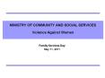 MINISTRY OF COMMUNITY AND SOCIAL SERVICES Violence Against Women PowerPoint PPT Presentation