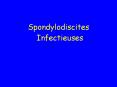 Spondylodiscites PowerPoint PPT Presentation