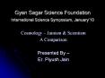 Gyan Sagar Science Foundation International Science Symposium, January PowerPoint PPT Presentation
