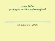 Low-z BAOs: proving acceleration and testing Neff
