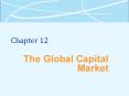 The Global Capital Market PowerPoint PPT Presentation