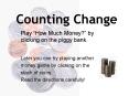 Counting Change PowerPoint PPT Presentation