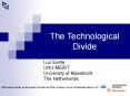 The Technological Divide PowerPoint PPT Presentation
