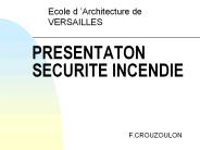 PRESENTATON SECURITE INCENDIE PowerPoint PPT Presentation