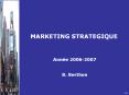MARKETING STRATEGIQUE PowerPoint PPT Presentation