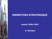 MARKETING STRATEGIQUE