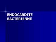 ENDOCARDITE BACTERIENNE