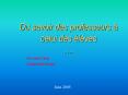 Du savoir des professeurs  PowerPoint PPT Presentation