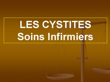 Les Cystites