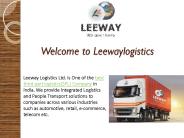 Logistics Management Services in India