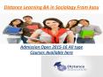BCA<#$#$9278888320@@@>> Admission 2015-16 Distance Learning Education Courses in   India PowerPoint PPT Presentation