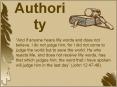 A Study of Authority PowerPoint PPT Presentation