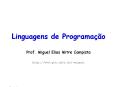 Linguagens de Programa PowerPoint PPT Presentation