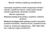 Metode i tehnike projektnog menad