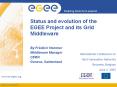 Status and evolution of the EGEE Project and its Grid Middleware PowerPoint PPT Presentation