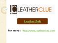 Leather Belt PowerPoint PPT Presentation