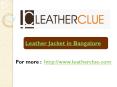 Leather Jacket in Bangalore PowerPoint PPT Presentation