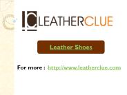Leather Shoes
