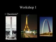 Workshop 1