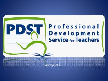 www.pdst.ie