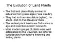 The Evolution of Land Plants PowerPoint PPT Presentation