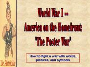 World War I:  On the Homefront