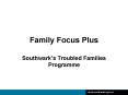 Family Focus Plus PowerPoint PPT Presentation