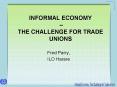 INFORMAL ECONOMY  PowerPoint PPT Presentation