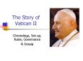 The Story of Vatican II PowerPoint PPT Presentation