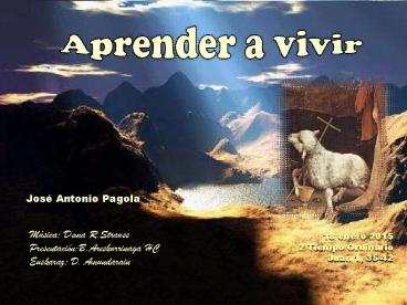 APRENDER A VIVIR