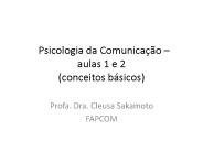 Psicologia da Comunica