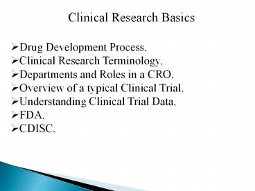 Clinical SAS Online Training
