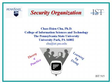 Chao-Hsien Chu, Ph.D.