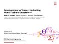 Development of Superconducting Wind Turbine Generators PowerPoint PPT Presentation