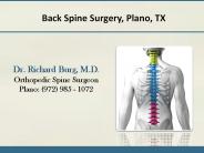 Back Spine Surgery Plano, TX