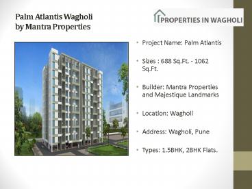 Palm Atlantis Wagholi Pune