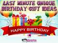 Last Minute Romantic Birthday Gift Ideas PowerPoint PPT Presentation