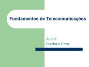 Fundamentos de Telecomunica