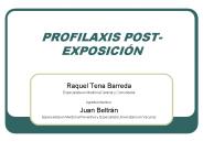 PROFILAXIS POST-EXPOSICI