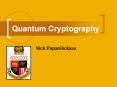 Quantum Cryptography PowerPoint PPT Presentation