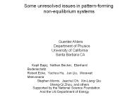 Some%20unresolved%20issues%20in%20pattern-forming
