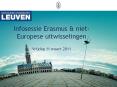 Infosessie Erasmus PowerPoint PPT Presentation