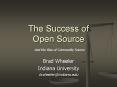 The Success of Open Source PowerPoint PPT Presentation