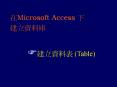 ?Microsoft Access ? ????? PowerPoint PPT Presentation