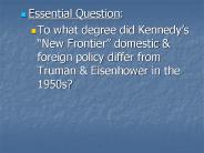 Essential Question:
