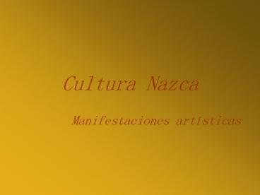 Cultura Nazca
