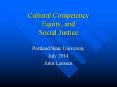 Cultural%20Competency%20Equity,%20and%20Social%20Justice PowerPoint PPT Presentation