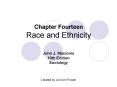 Chapter Fourteen Race and Ethnicity PowerPoint PPT Presentation