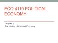 ECO 4119 POLITICAL ECONOMY PowerPoint PPT Presentation