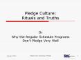 Pledge Culture: Rituals and Truths PowerPoint PPT Presentation